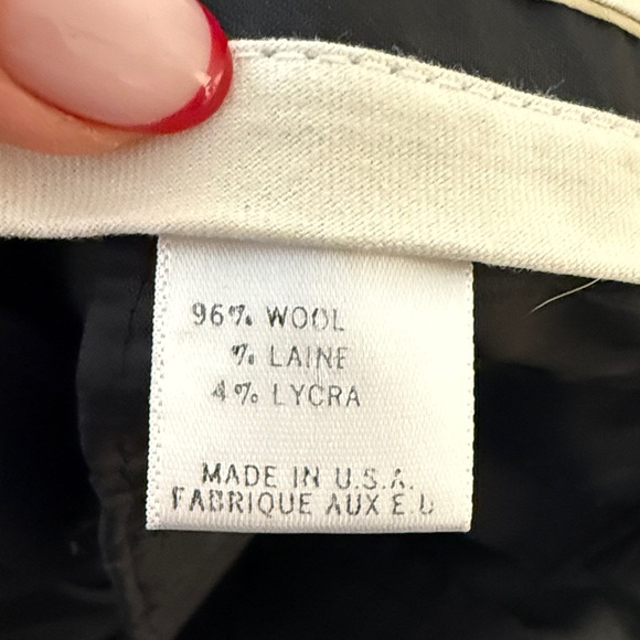 Theory classic straight pant in Good Wool - Picture 4 of 5